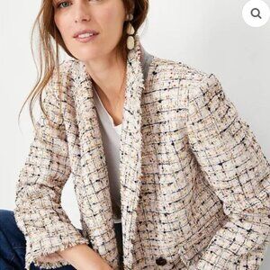NWT Ann Taylor Tweed Jacket size 6